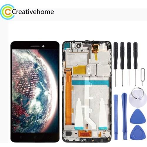 LCD Screen and Digitizer Full Assembly with Frame for Lenovo S60 S60W S60T S60A