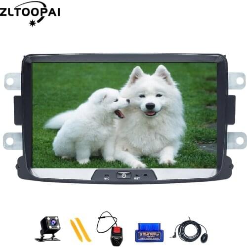 ZLTOOPAI IPS Car Multimedia Player Android 10 1 Din For Dacia/Sandero/Duster/Renault/Captur/Lada/Xray 2/Logan2 GSP Stereo