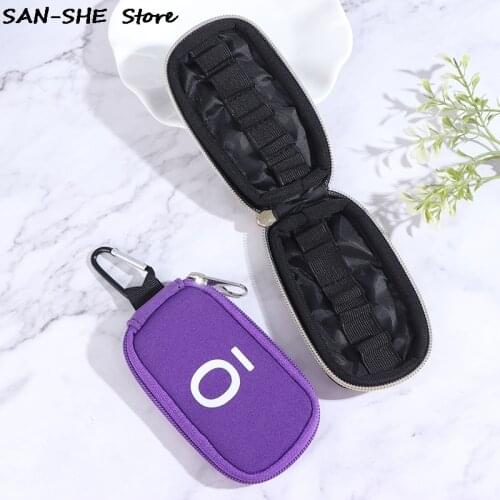 10Slots 1-3ML Essential Oil Storage Bag For Doterra Bottle Holder With Hanging Buckle Oil Travel Carrying Storage Case Organizer