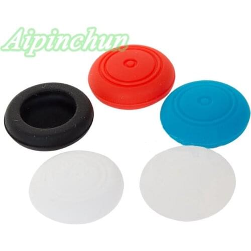 Aipinchun 4Pcs Silicone Thumb Stick Caps Gel Guards for Nintendo Switch Joy-Con Controller Joystick Grips Game Accessories