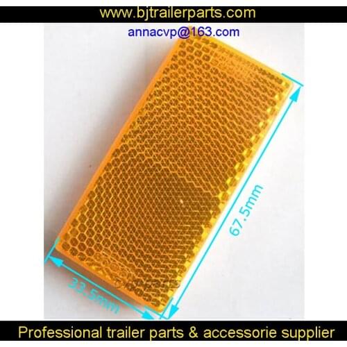 PROMOTION!!! TRAILERS TRUCK CARAVAN REFLECTOR ACCESSORIES PARTS AMBER TRAILER REFLECTOR TAPE trailer parts
