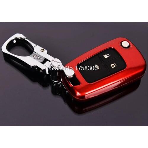 Paint Metallic Key Fob Case Shell Cover Key Fob Skin Covers replacement for GMC Buick Lacrosse Verano Regal Chevrolet