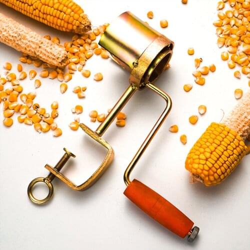 Creative Hand Planer Dry Corn Separator Easy One Step Rapid Corn Stripping Kerneler Cut Peel Thresher Device For Kitchen Gadgets