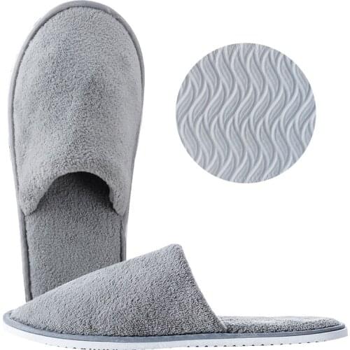 Resuable Slippers Men Business Travel Passenger Shoes Home Guest Slipper Hotel Beauty Club Washable Shoes Slippers Footwear 2021