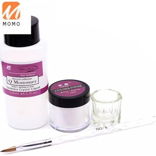 Advanced Bottom Smell Crystal Liquid Manicure Acrylic Powder Set Stick-on Crystals Nail Supplies Extension Crystal Nail durable