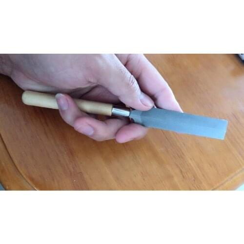 NEW 1pcs Mini files 75mm (3") Feather Edge Saw File Hand saw special setback Plastic file