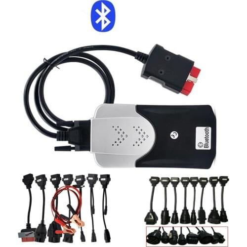 New Vci for VD TCS CDP Pro Plus for Delphis VD DS150E CDP 2021 USB Bluetooth OBD OBD2 Scanner 2017R3 Keygen Cars Diagnostic Tool