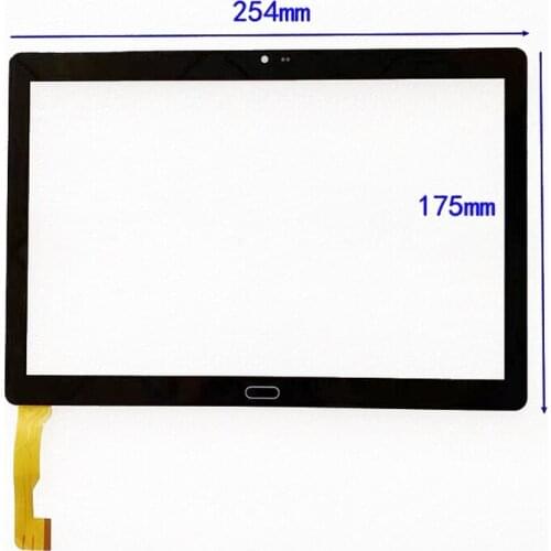 New P/N Black Touch Screen DH-10257A2-GG FPC-733 Capacitive Touch Sensor Panel Tab Parts Digitizer DH-10257A2 -GG FPC-733