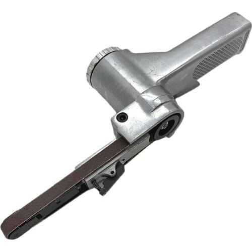 New Industrial Grade Pneumatic Belt Machine 10Mm Pneumatic Grinding Machine Belt Machine Polishing Machine