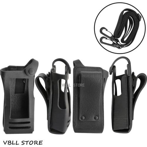 PMLN5021 PMLN5020 Hard Leather Carry Case For Motorola XiR P8200 XiR P8208 DP3400 DP3401 Portable Radio