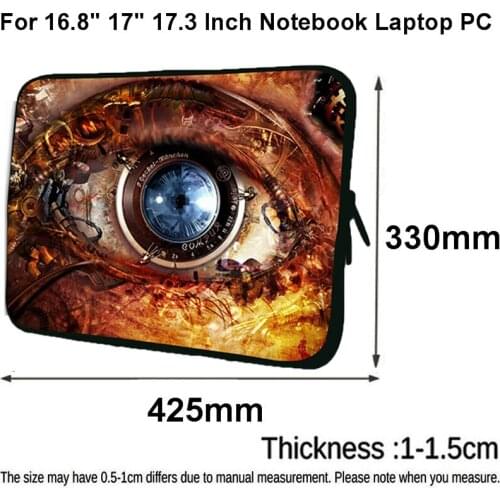 Portable Prints 16.8" Computer Soft Bag Sleeve 17 Inch Laptop PC Pouch Brand New Funda Portatil 17.3 Inch Notebook Case 2020 Hot