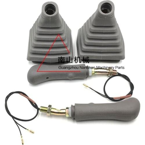 Free shipping for Doosan Daewoo 55/60/80/130/210/220/300-5 operating lever handle dust cover excavator