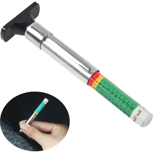 25mm Car Tyre Measuring Pen Universal Tire Tread Pattern Depth Measuring Tool AutomotiveTire Depth Gauge