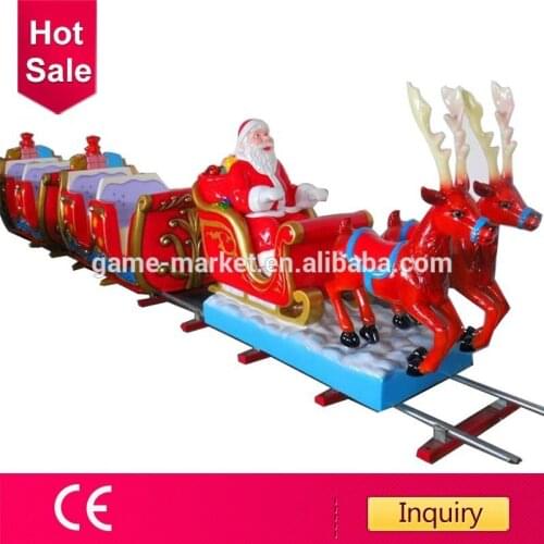 SQV Guangzhou factory christmas kiddie amusement rides train