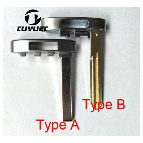 Smart Emergency Blank Spare Key Blade for CADILLAC SRX ESCALADE CTS SLS Card Shell