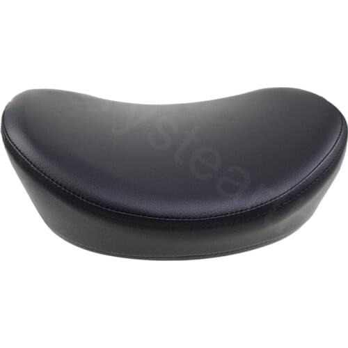 Black Motorcycle Universal Backrest Sissy Bar Cushion Pad For Harley Custom Chopper Bobber For Honda Suzuki Yamaha Kawasaki