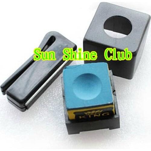 Xmlivet 10pcs in pack Billiards & Snooker chalk holder with magnetic clip black color/hot sales billiard accessories