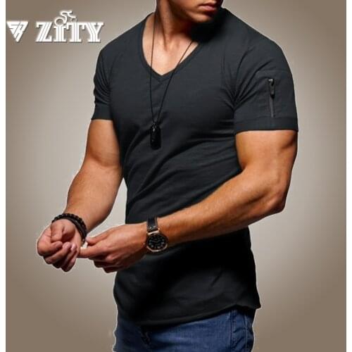 ZITY Men's Plain T-shirts