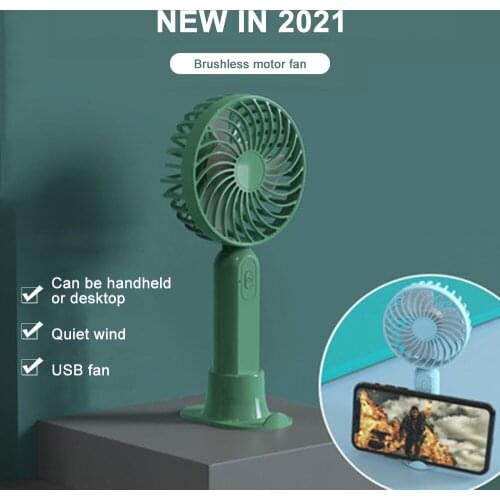 2021 New Usb Mini Fans Portable Air Cooler Electric Handheld Rechargable Cute Small Cooling Fans Student Home Travel Outdoor