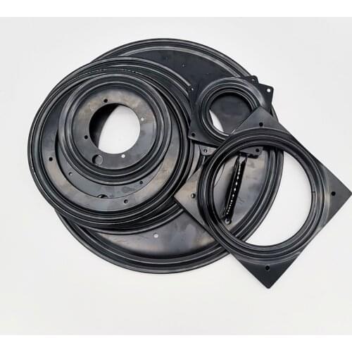 3-12 inches Heavy Duty Square / Round Shape Galvanized Lazy Susan Turntable Bearing Rotating Swivel Plate