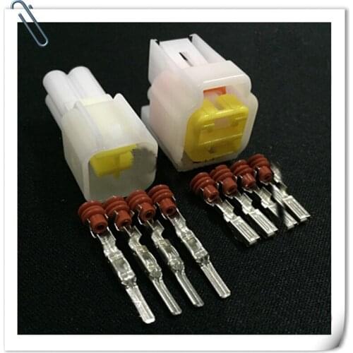 4P car waterproof connector 4 core hole car connector