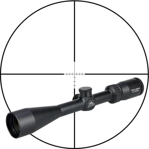 Canis Latrans tactical 4-12x44 rifle scope hunting optical riflescope sight air gun rifle scope for shooting GZ1-0305