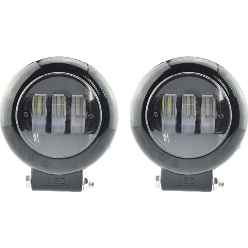 2 Pcs motorcycle 12V 50W led headlights auxiliary driving lights motorbike 6500K super bright moto fog lamp motorcycles headlamp