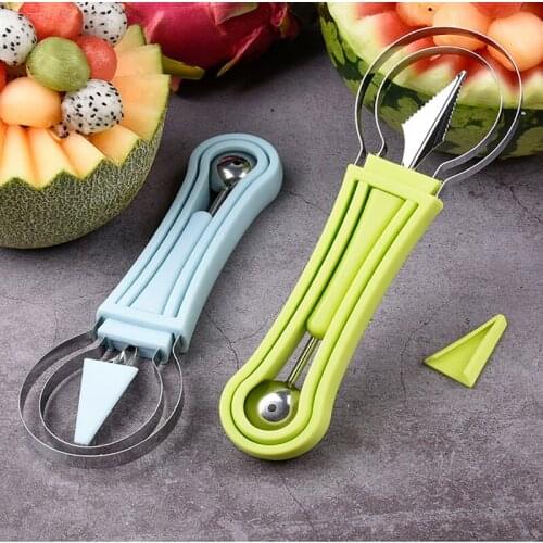 Kitchen Accessories And Gadgets Cutter Fruit Platter Carving Knife Melon Spoon