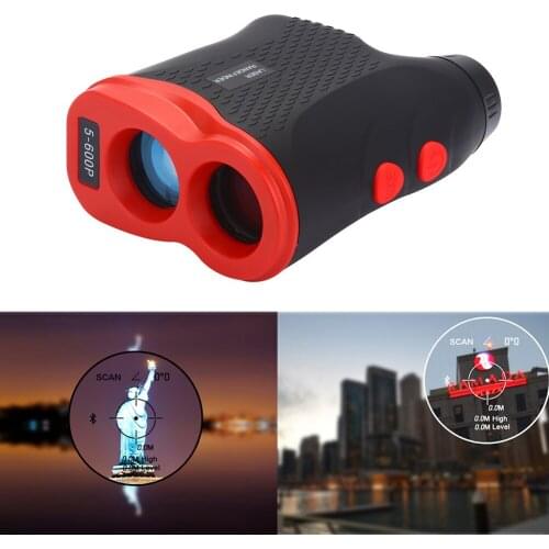 600M Laser Rangefinder Laser Distance Meter Range Finder High Precision Telescope for Golf Sport Hunting Survey