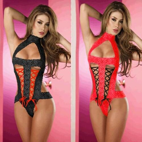 Fashion Hot Sale Womens WomenS Sexy Lace Bundled Underwear Yellow Red Black