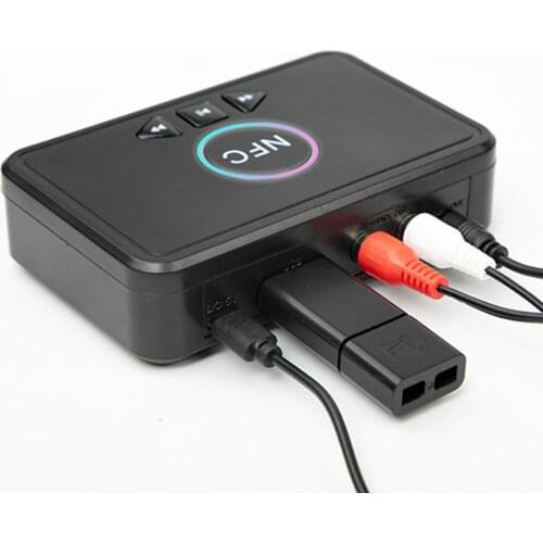 Upgraded BT 5.0 Audio Transmitter Receiver RCA 3.5mm AUX Jack USB Dongle Music Wireless Adapter For Car PC TV Headphones