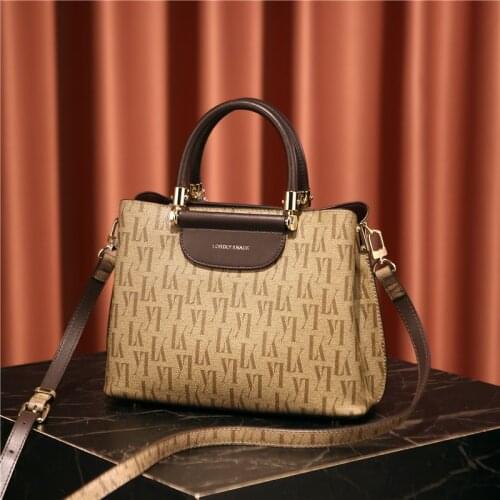 Luxury Designer Shopping Party Work Purse Handbag Pack Leather printing Bag Lady Tote Shoulder Messenger Crossbody