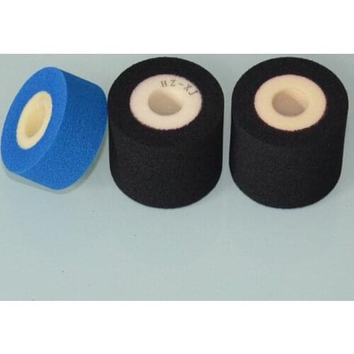 Black Diameter 36mm Height 32mm dry ink roll batch lot number coding for HZ 100 coding machine