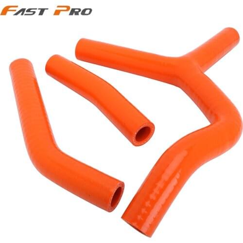 Silicone Radiator Coolant Hose For KTM SX125 SXS125 EXC200 MXC200 EXC125 MX Enduro Dirt Bike Racing Offroad Motorcycle Motocross