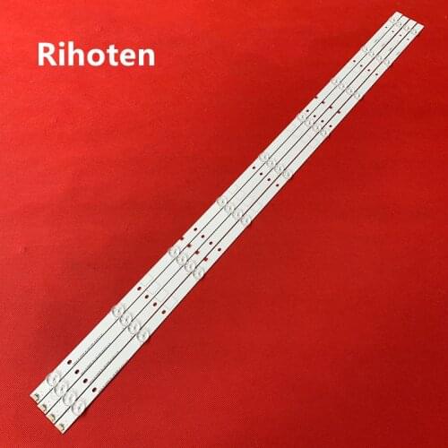 LED Backlight strip 10 lamp For Hisense_49_HD490DU-E31_4X10 LED49EC520UA LED49EC620UA 49K300U H49M3000 Hd490Du-Eu31 LED49K300U