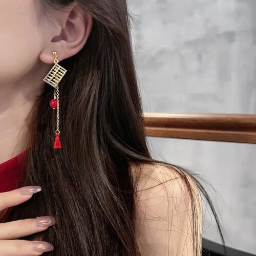 TIMEONLY Unique Design CZ Zirconia Resin Imitation Pearl Dangle Earrings for Women Girsl Temperament Earring Party Gift Jewelry