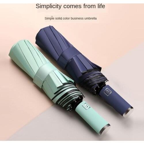 Three-fold ten-ribbed automatic umbrella mini umbrella lace umbrella woman umbrella rain umbrella