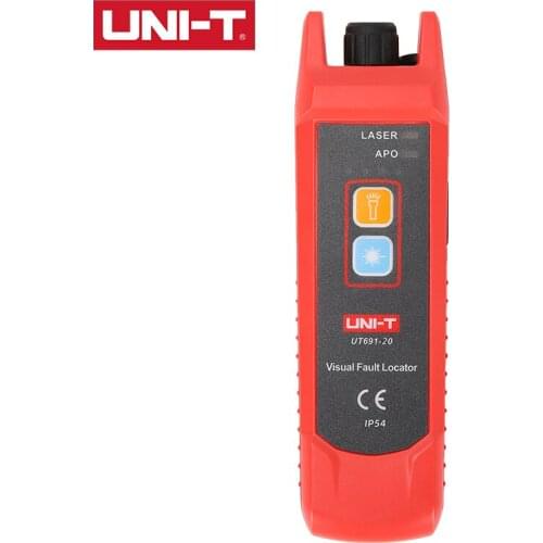 UNI-T UT691-20 UT691-10 UT691-01 Visual Fault Locator optical fiber fault detection and locating IP54 protection level