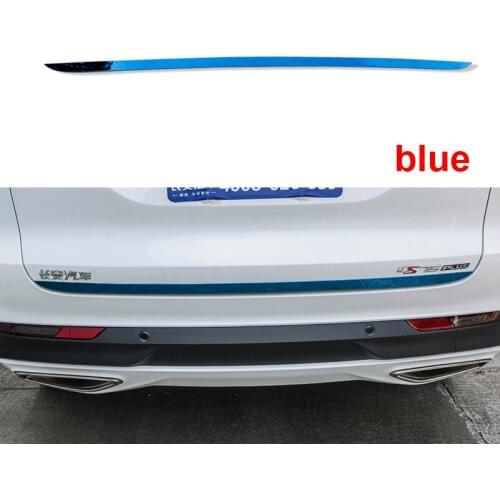 1pc for changan CS75 PLUS 2019-2021 Tailgate trim decorate stainless steel