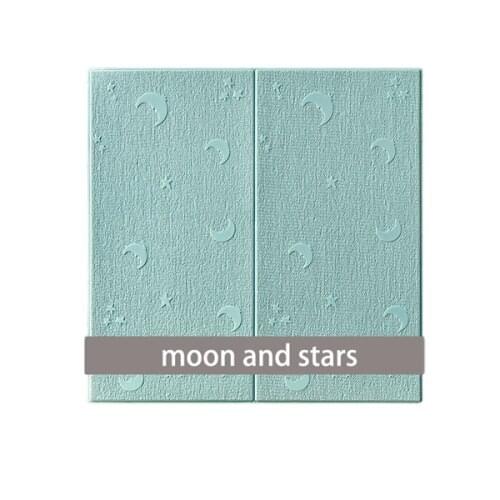 10pcs Self-Adhesive 3D Marble Sticker DIY Waterproof Foam Wallpaper For Kids Room Kitchen Roof Ceiling Background Wall Decals