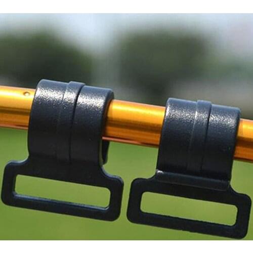 10pcs Hiking Tent Hooks Durable Camping Caravan Awning Tent Wind Rope Clamp Tent Clip Windproof 2021 New Accesorios De Camping