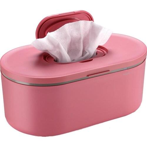 12W Portable Wipe Warmer Baby Wet Wipes Dispenser Holder For Home With LED Display DC 12-24V No Water Injection Required