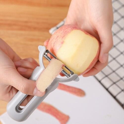 4@# Cooking Wide Mouth Peeler Vegetables Fruit Stainless Steel Knife Cabbage Graters Salad Potato Slicer Kitchen Accessories