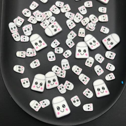 60g Elfin Polymer Clay Slices Sprinkles for Kids Diy,Craft/Nail Art/Scrapbook Decoration,Filler Polymer Clay Embellishment