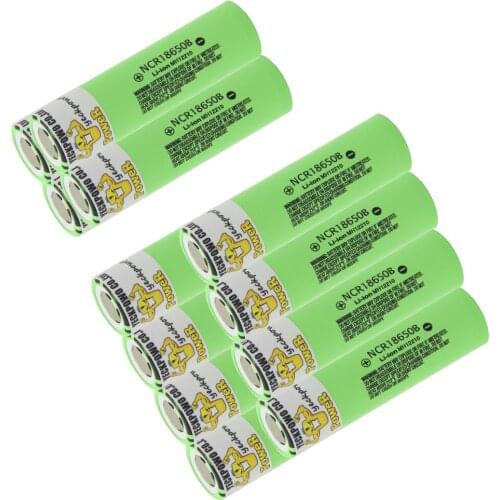Rechargeable 18650 battery lithium batteries li-ion 3400mah 3.7V ncr18650b ION akkumulator Russian Warehouse Fast delivery