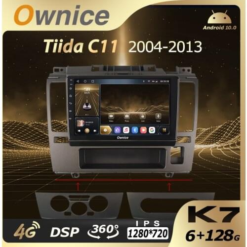 Ownice K7 6G RAM 128 ROM Android 10.0 Car Autoradio for SUZUKI Baleno 2010-2019 Audio Radio auto 4G LTE 5G Wifi Optical SPDIF