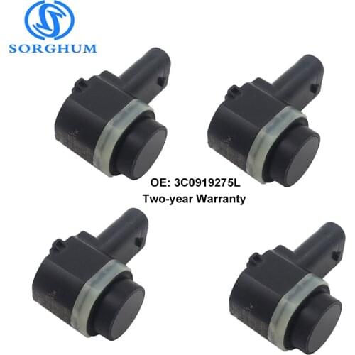 4pcs 3C0919275L Car pdc Parking Sensor Fit For VW Passat 3C B6 Jetta Tiguan Touran Golf 3 Audi Q7 3C0919275A 3C0919275E