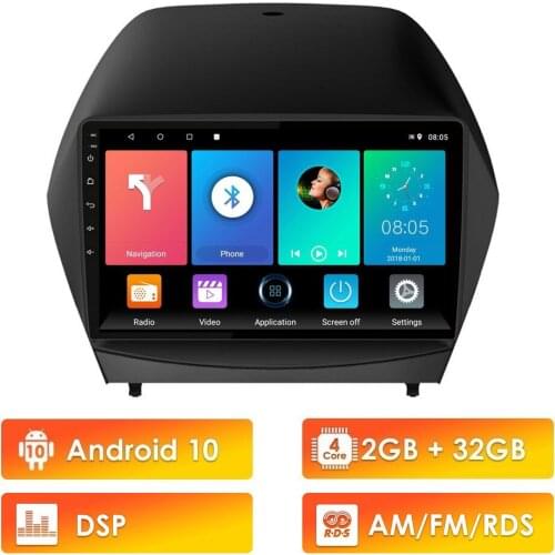 Eastereggs For Hyundai Tucson 2 LM IX35 2009 - 2015 9" Android 10 AM FM RDS DSP GPS Navigation Car Multimedia Player Head Unit