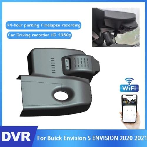 Car DVR Wifi Video Recorder Hidden Dash Camera For Buick Envision S ENVISION 2020 2021 Night Vision HD 1080P Control Phone APP
