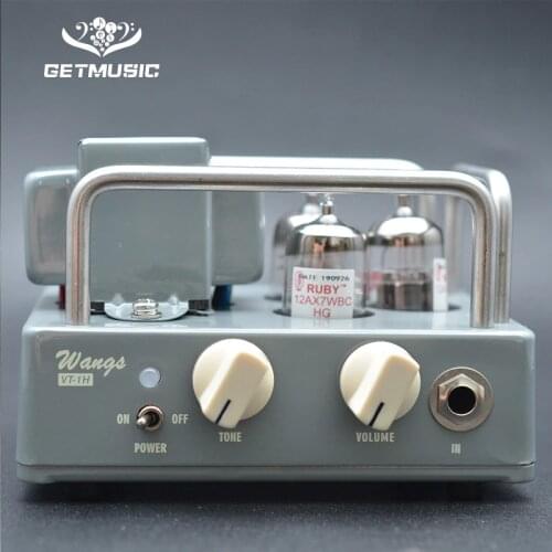 BIYANG VT-1H Compact Powerful 1 Watt All Tube Guitar Amplifier Amp Head with Volume & Tone Controls